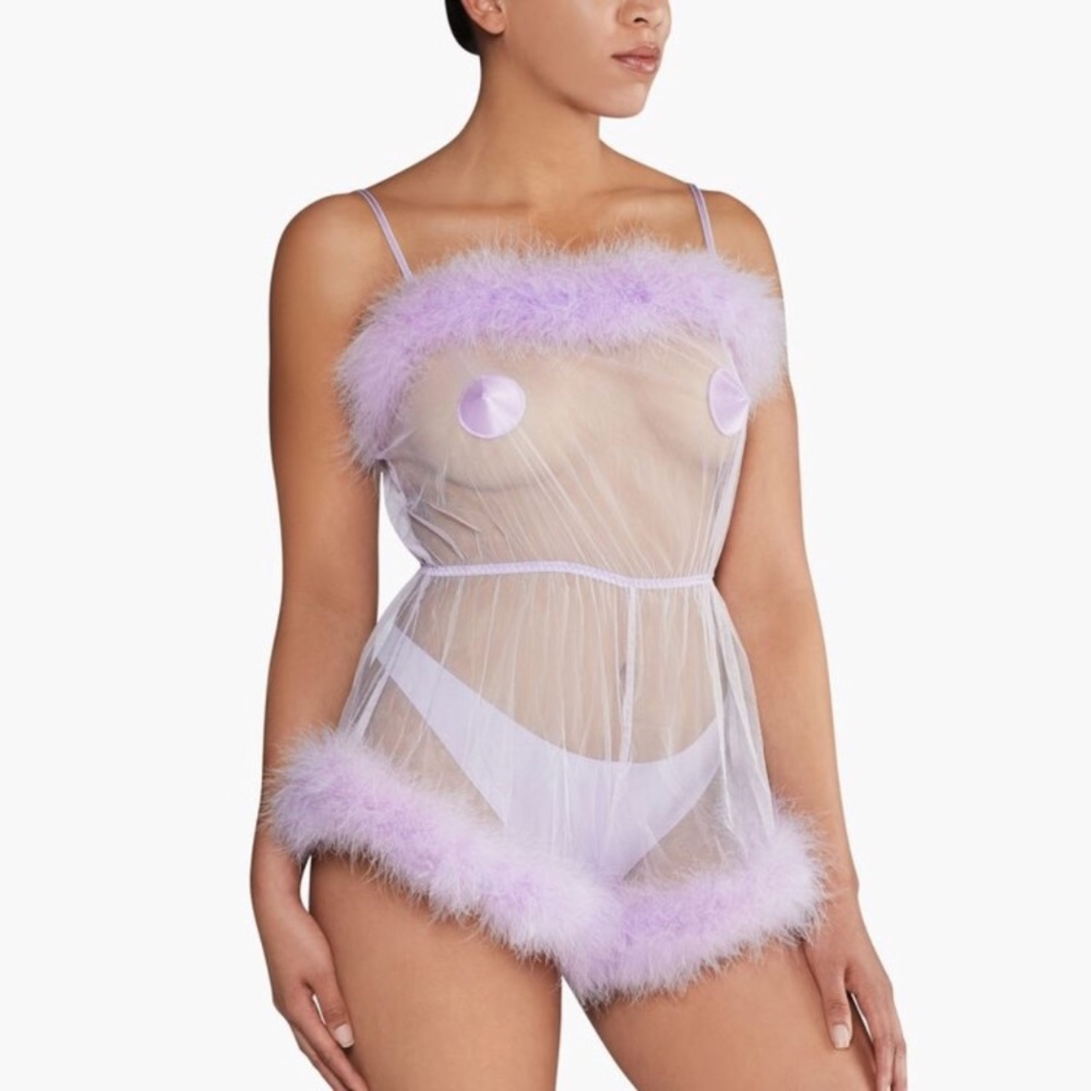 RIHANNA SAVAGEXFENTY ROMPER LINGERIE